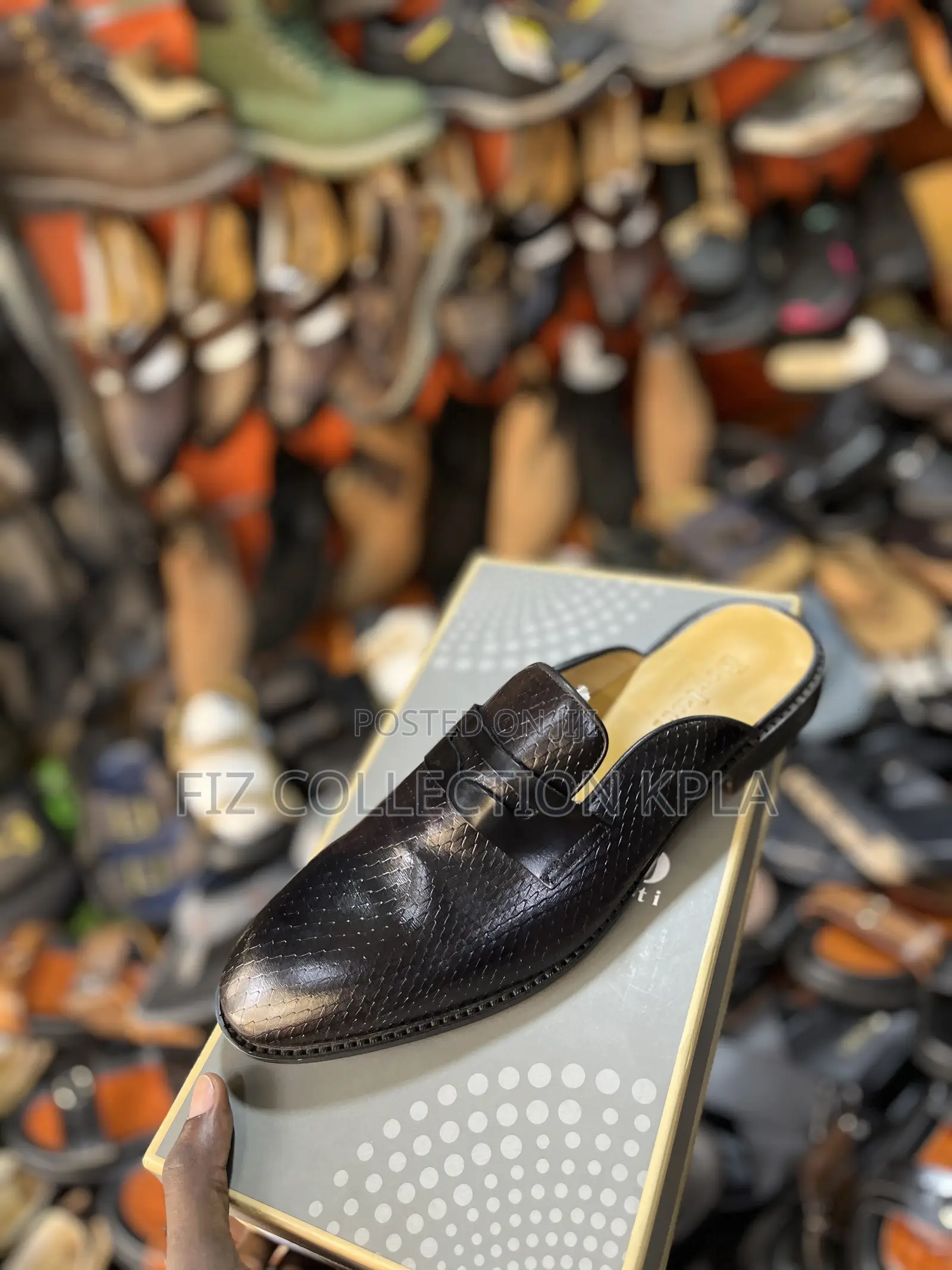 Men’s Berluti Paris Slip-on Loafers Black