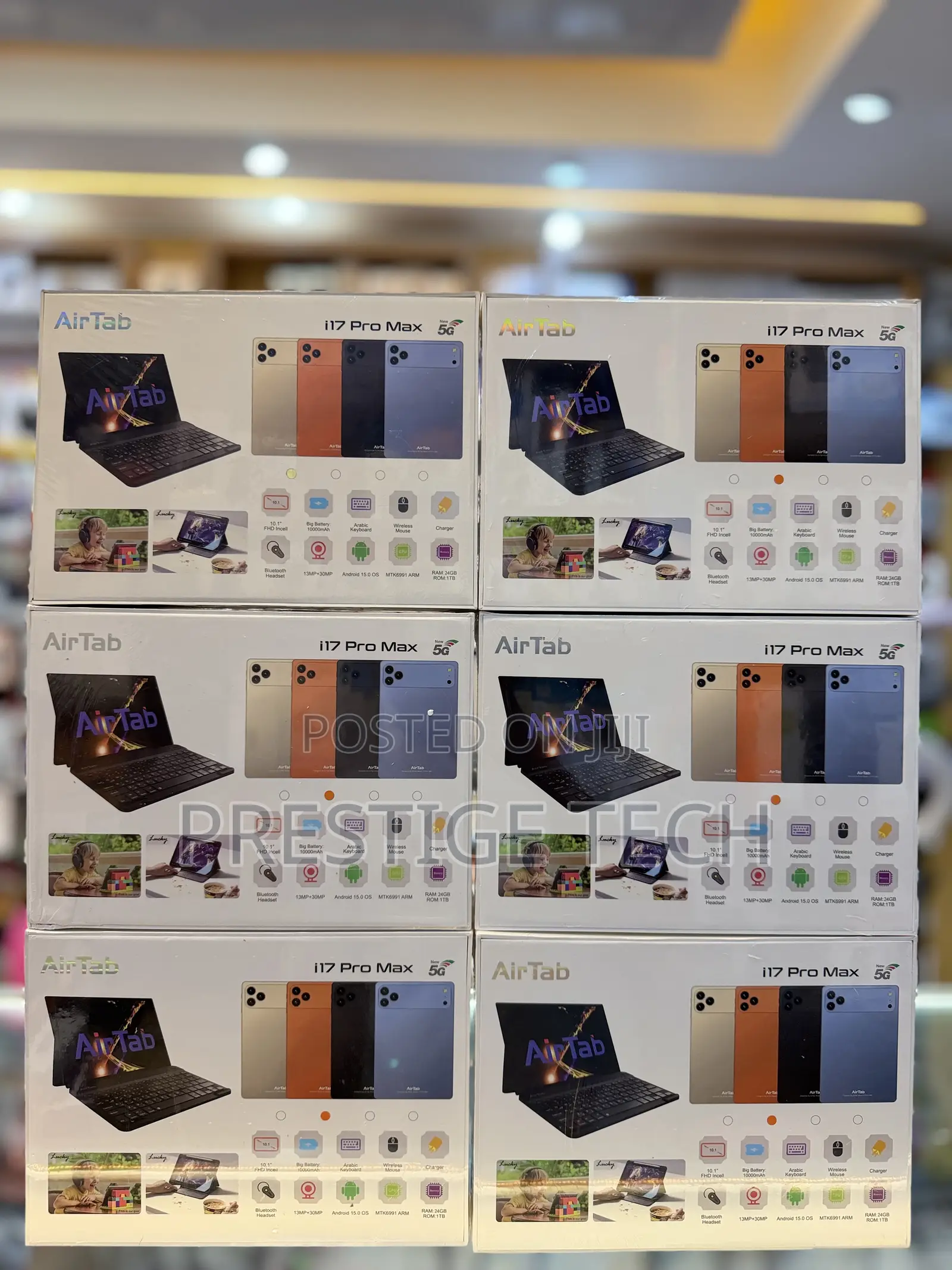 New AirTab i17 Pro Max 1 TB Black