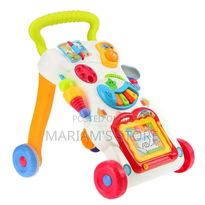 Generic Interactive Baby Activity Walker With a Detachable Musical