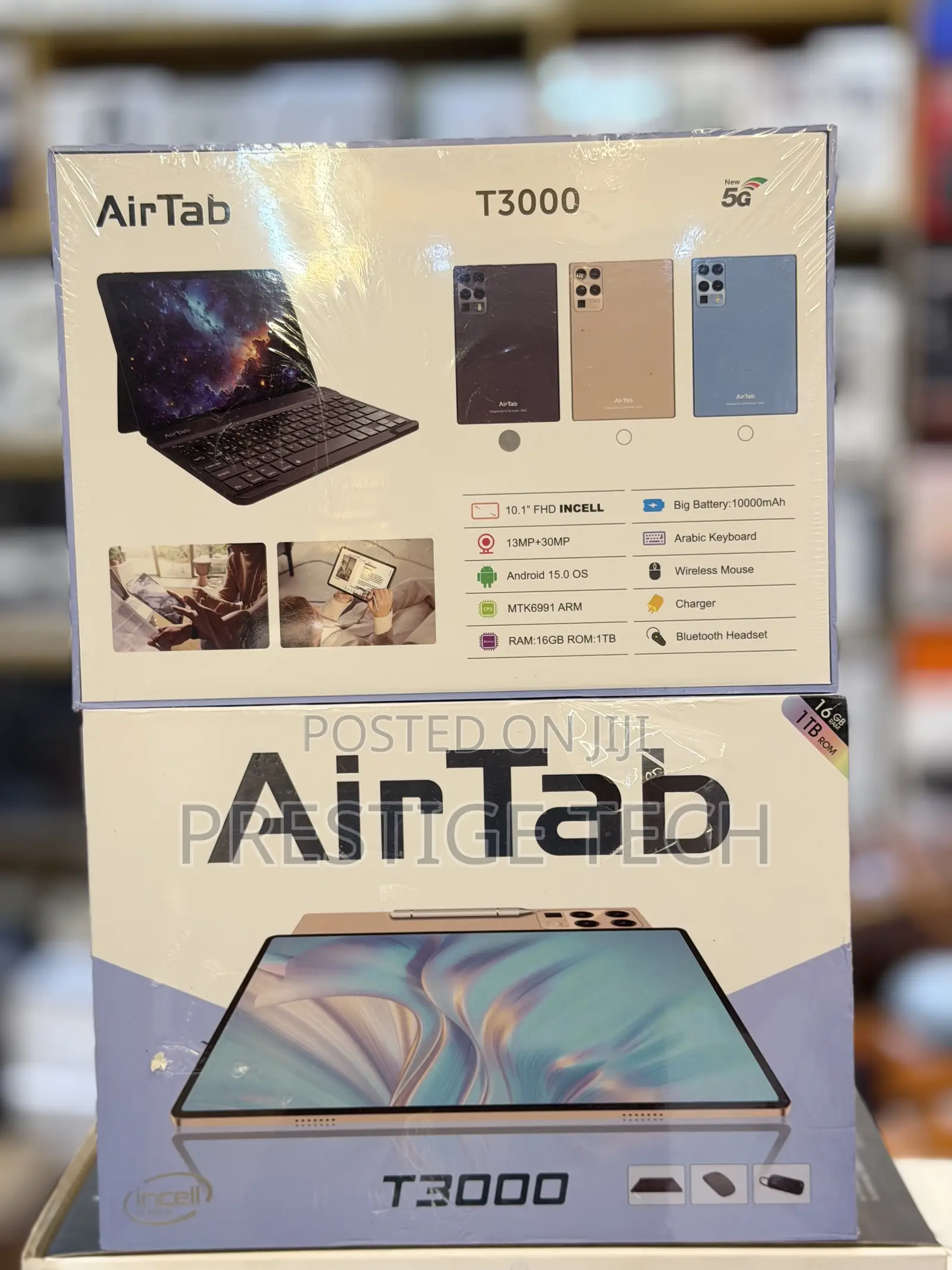 New AirTab T3000 1 TB Black