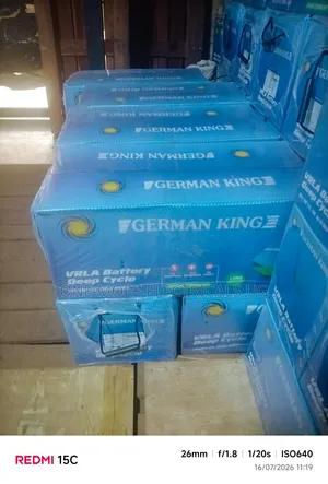Germany King Batteries Maintenance Free 100ah/12volts