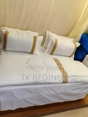 6 Piece Linen Bed Cover