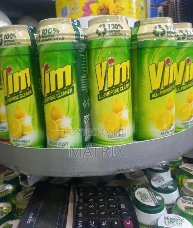 Vim All-Purpose Scouring Powder Lemon