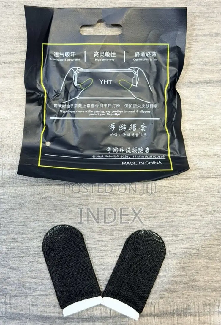 YHT Gaming Finger Sleeves, High Sensitivity, Comfortable and Thin
