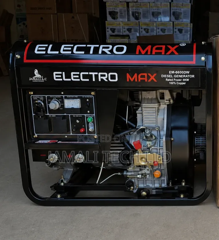 Electromax Diesel Weilding Generator 6kva