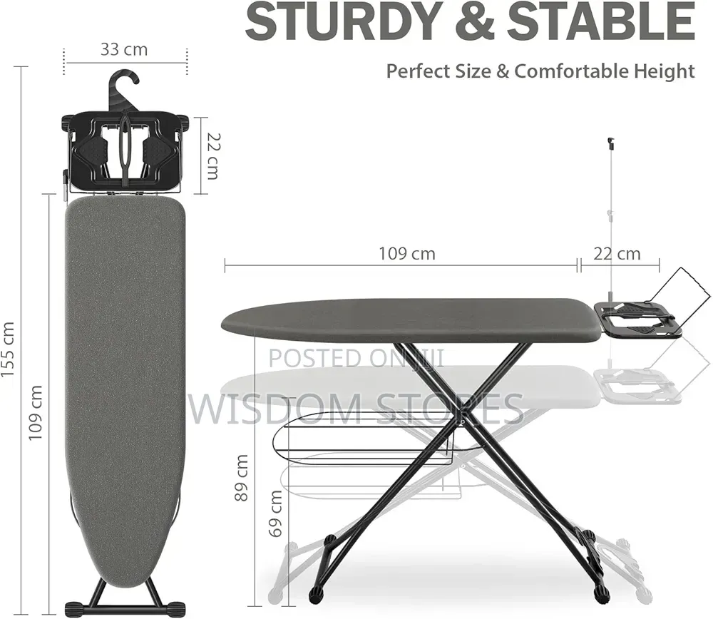 Ironing Board With Non-Slip Feet