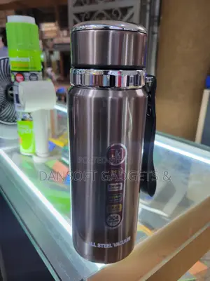 Stainless Steel Vacuum Sling Bottle – Double-Wall Insulated Thermos