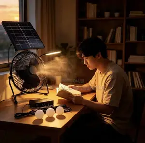Solar Portable Fan