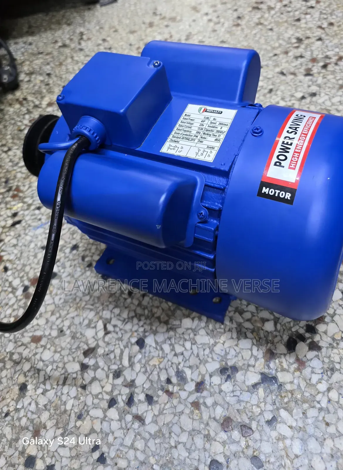 Electric Motor 4HP High Speed