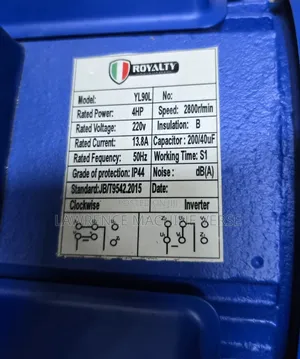 Electric Motor 4HP High Speed