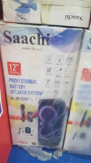Saachi Rechargeable Speaker With 2microphones