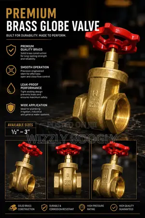Premium Pegler Brass GateValve (Made in England) | Heavy Duty