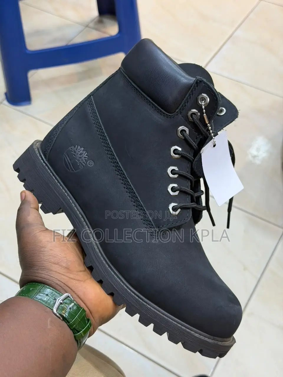 Original Men’s Timberland Waterproof Boot – Black (American Classi