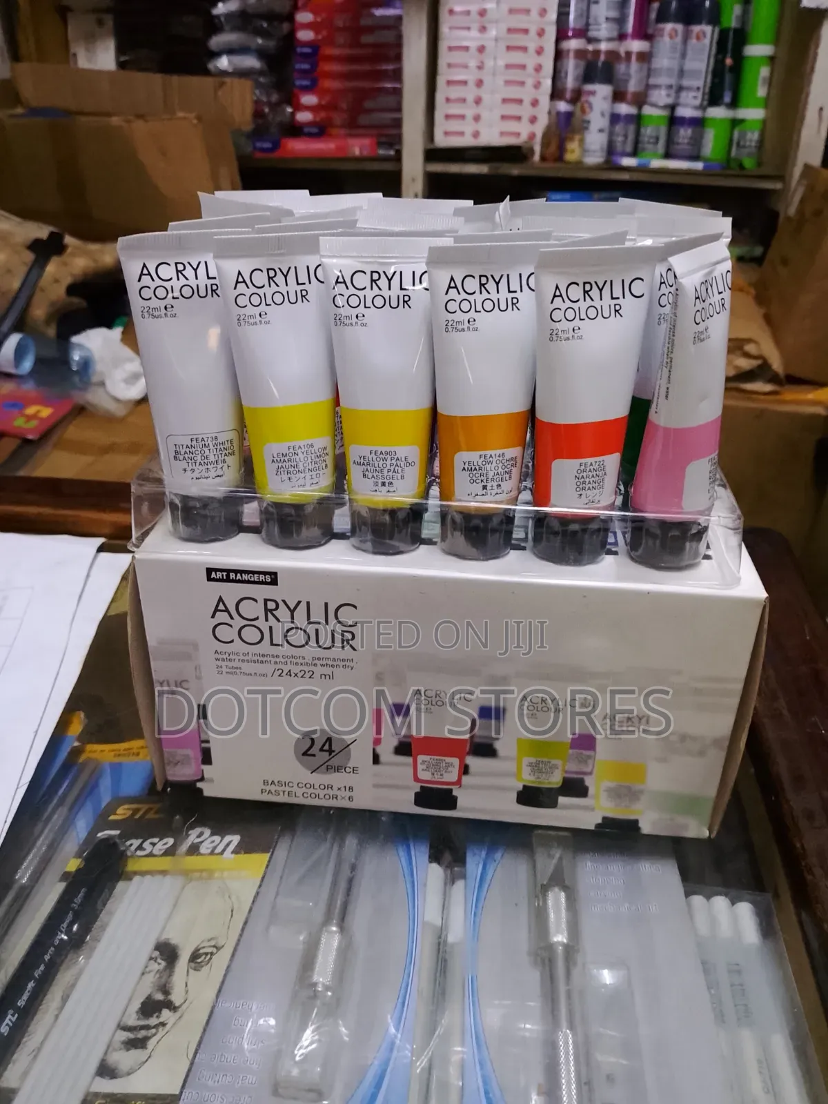 24pcs Art Ranger Studio Acrylic Paint Set 22ml