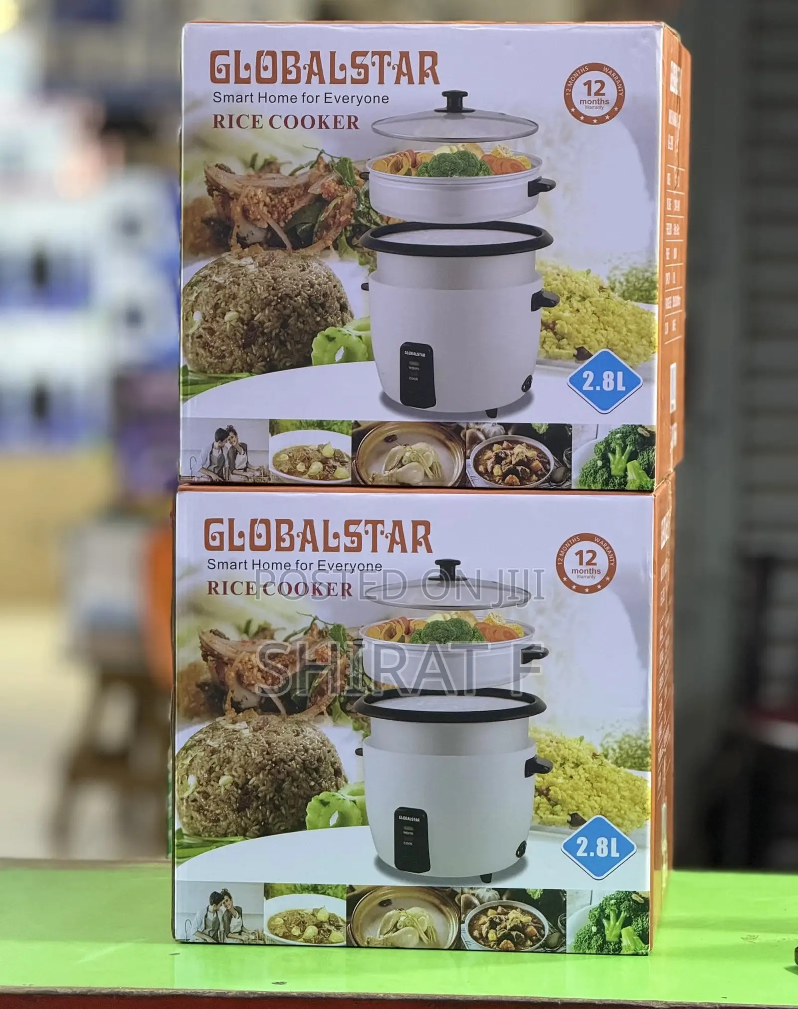 Rice Cooker Global Star 2.8 Litre