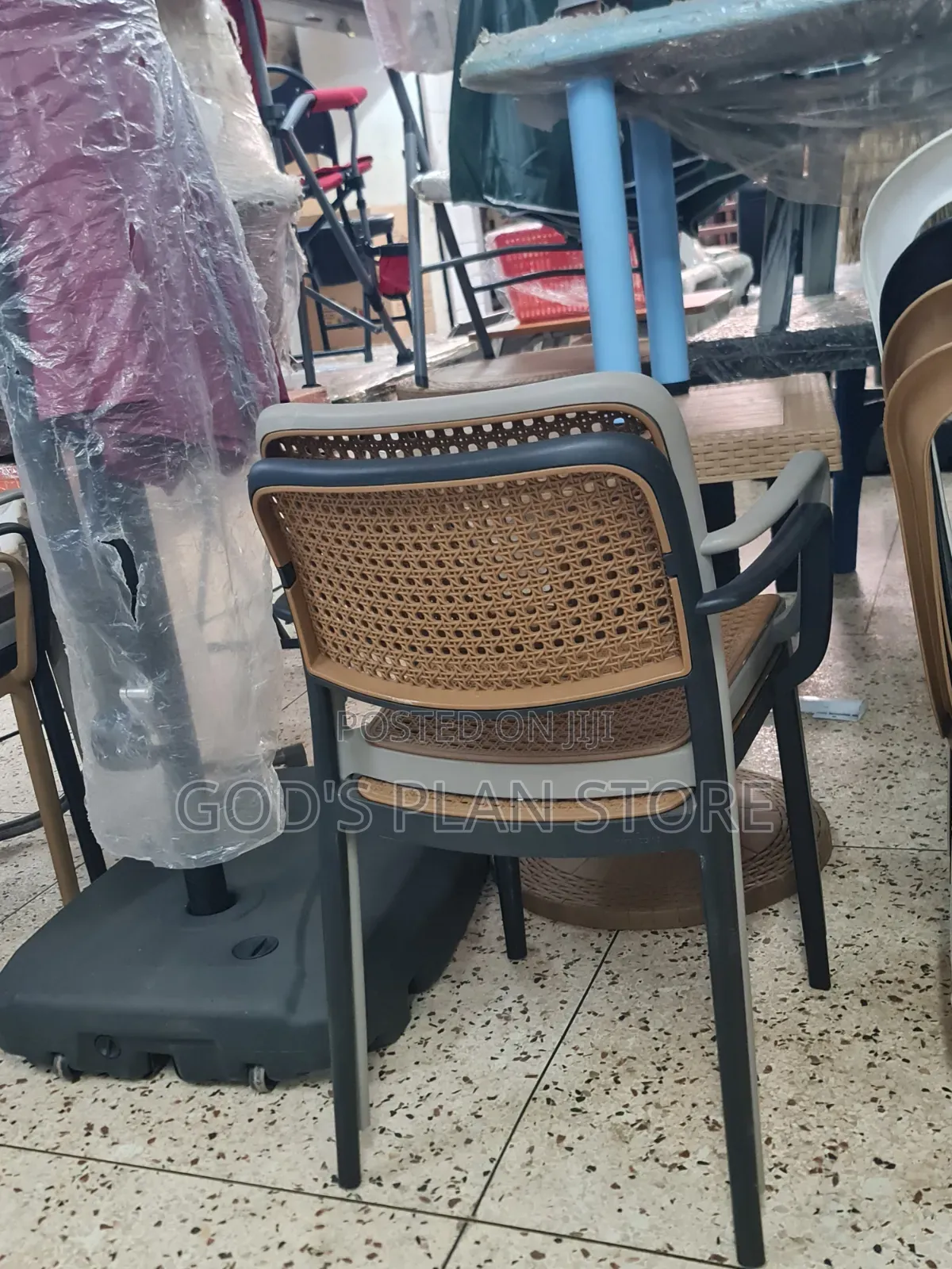 Ergoofis Cane Plastic Chairs Plastic Chairs