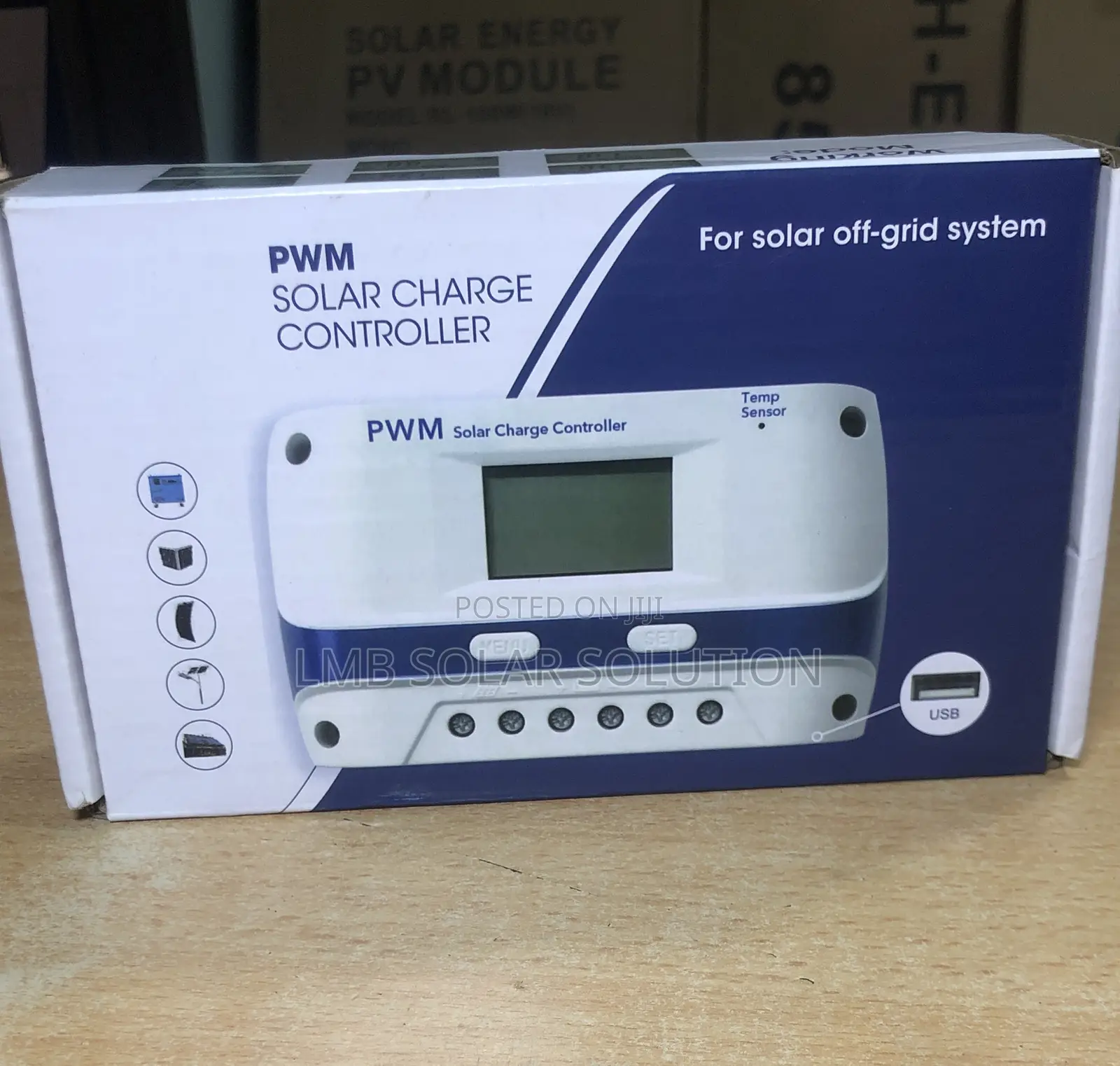 Must PWM 30Amps Solar Charge Controller
