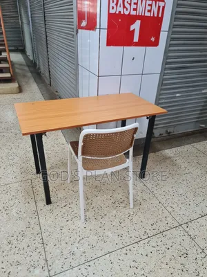 Ergoofis Wooden Foldable Dining Table and Chairs