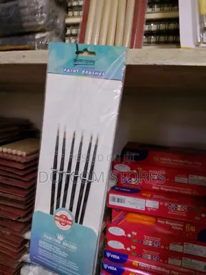 6pcs Set of Keep Smiling Detail Brush
