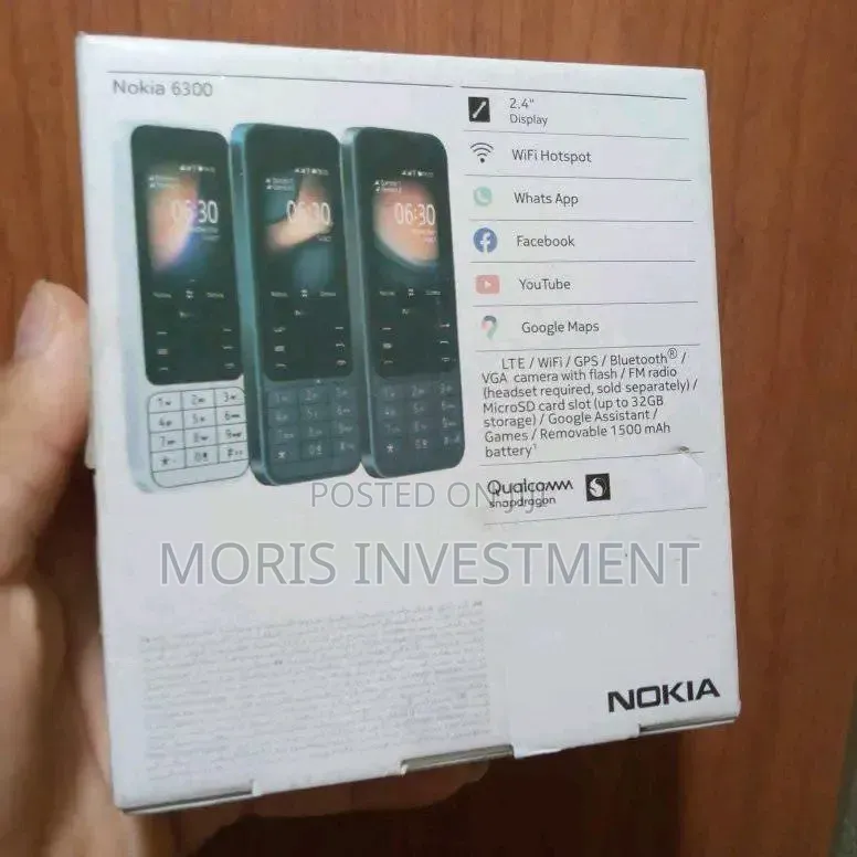 New Nokia 6300 Gray