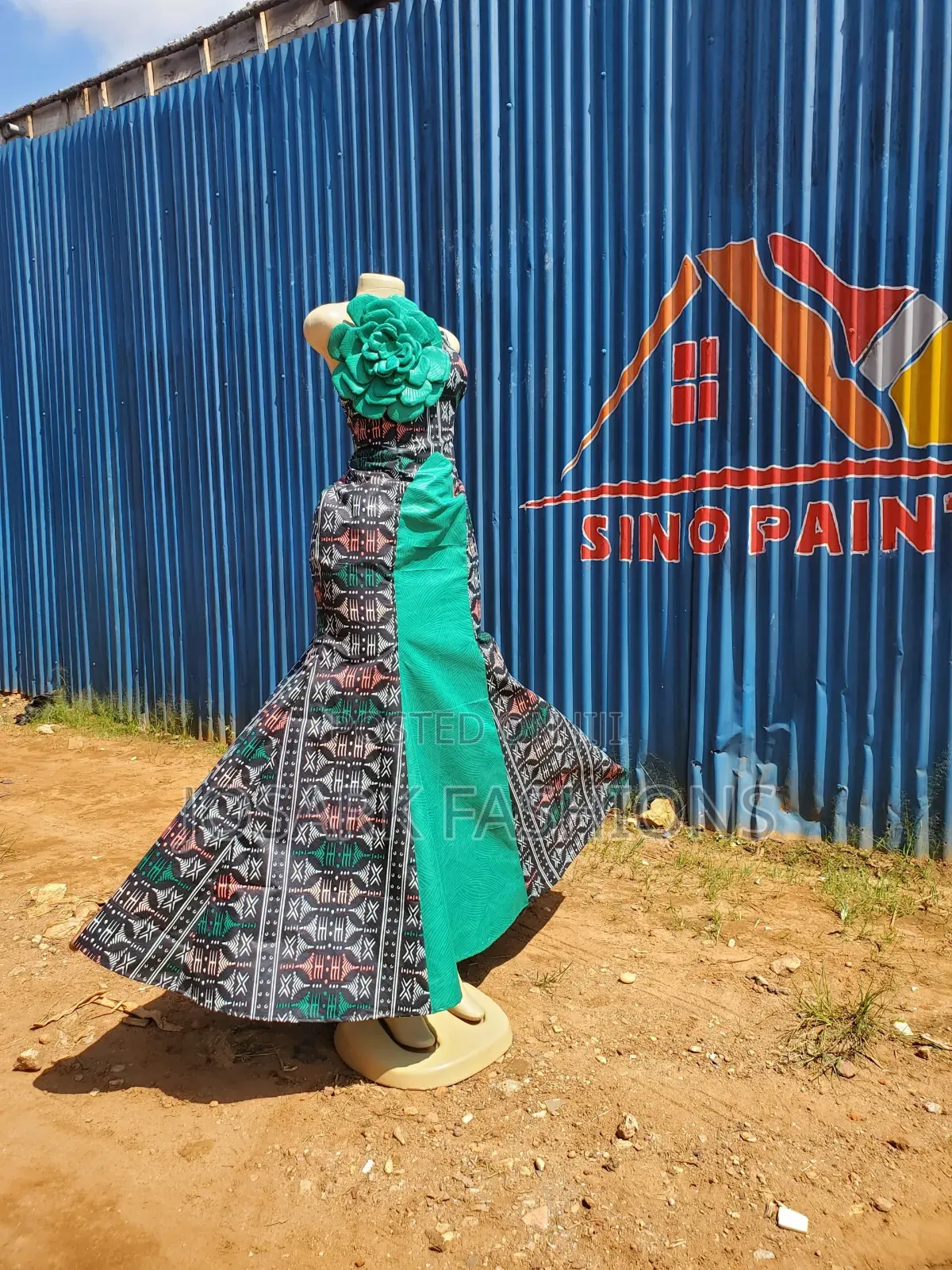 Ankara/Kitenge Prom Dress