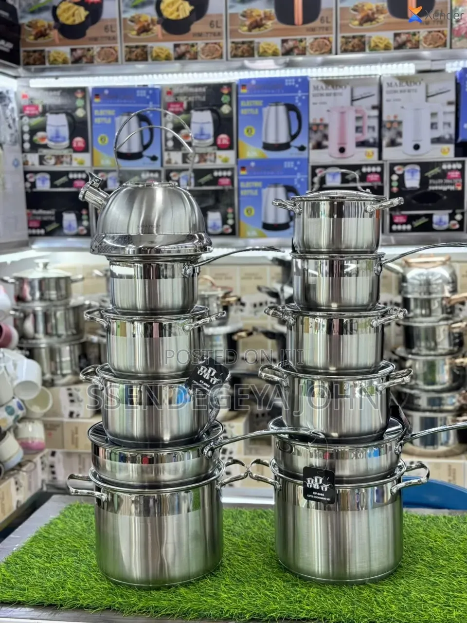 Marado Stainless Steel Cookware Set .