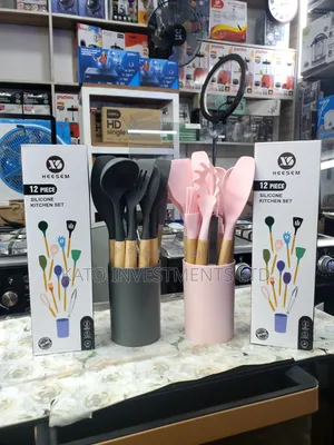 Heesem 12pcs Silicone Kitchen Set