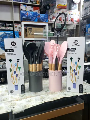 Heesem 12pcs Silicone Kitchen Set