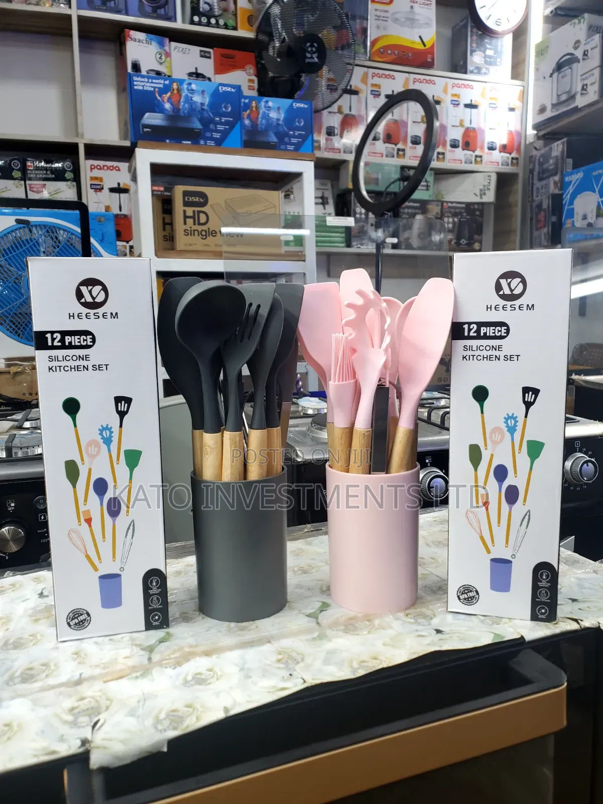 Heesem 12pcs Silicone Kitchen Set