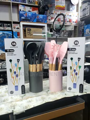 Heesem 12pcs Silicone Kitchen Set