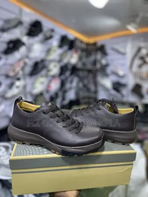 Ecco Casual Leather Coffee Brown