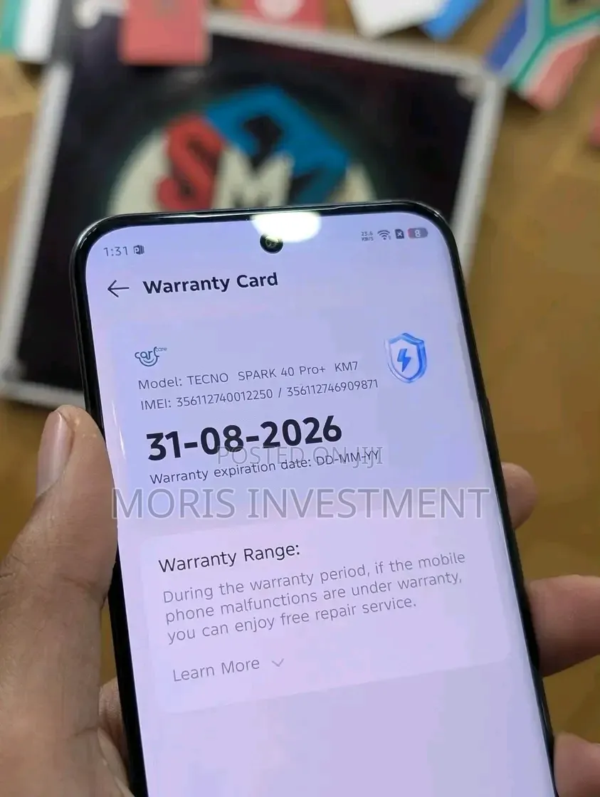 New Tecno Spark 40 Pro+ 256 GB Black