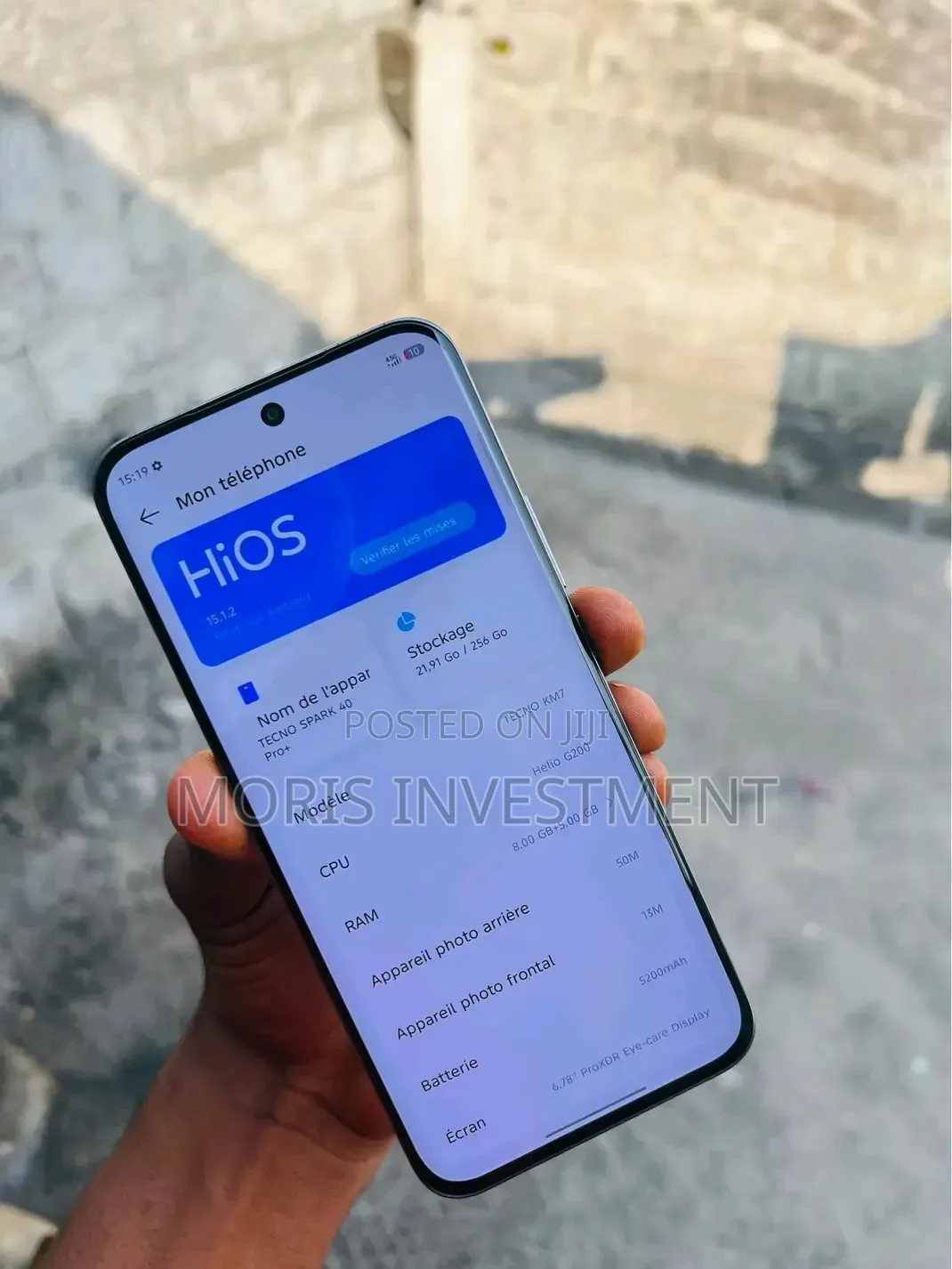 New Tecno Spark 40 Pro+ 256 GB Black