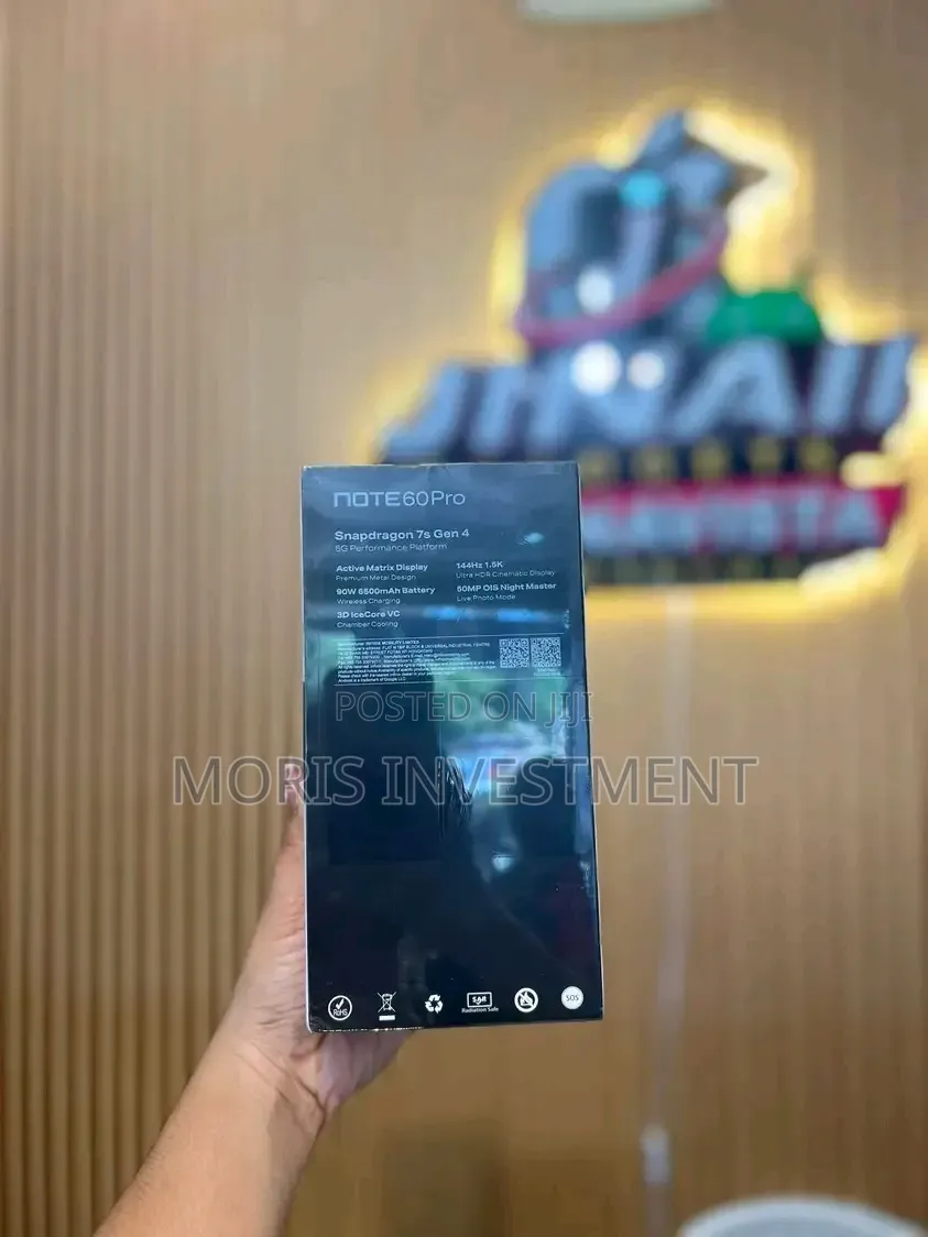New Infinix Note 60 Pro 256 GB Orange
