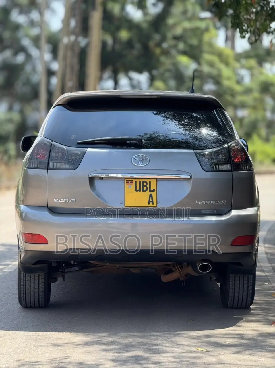 Toyota Harrier 2.4 2009 Gray