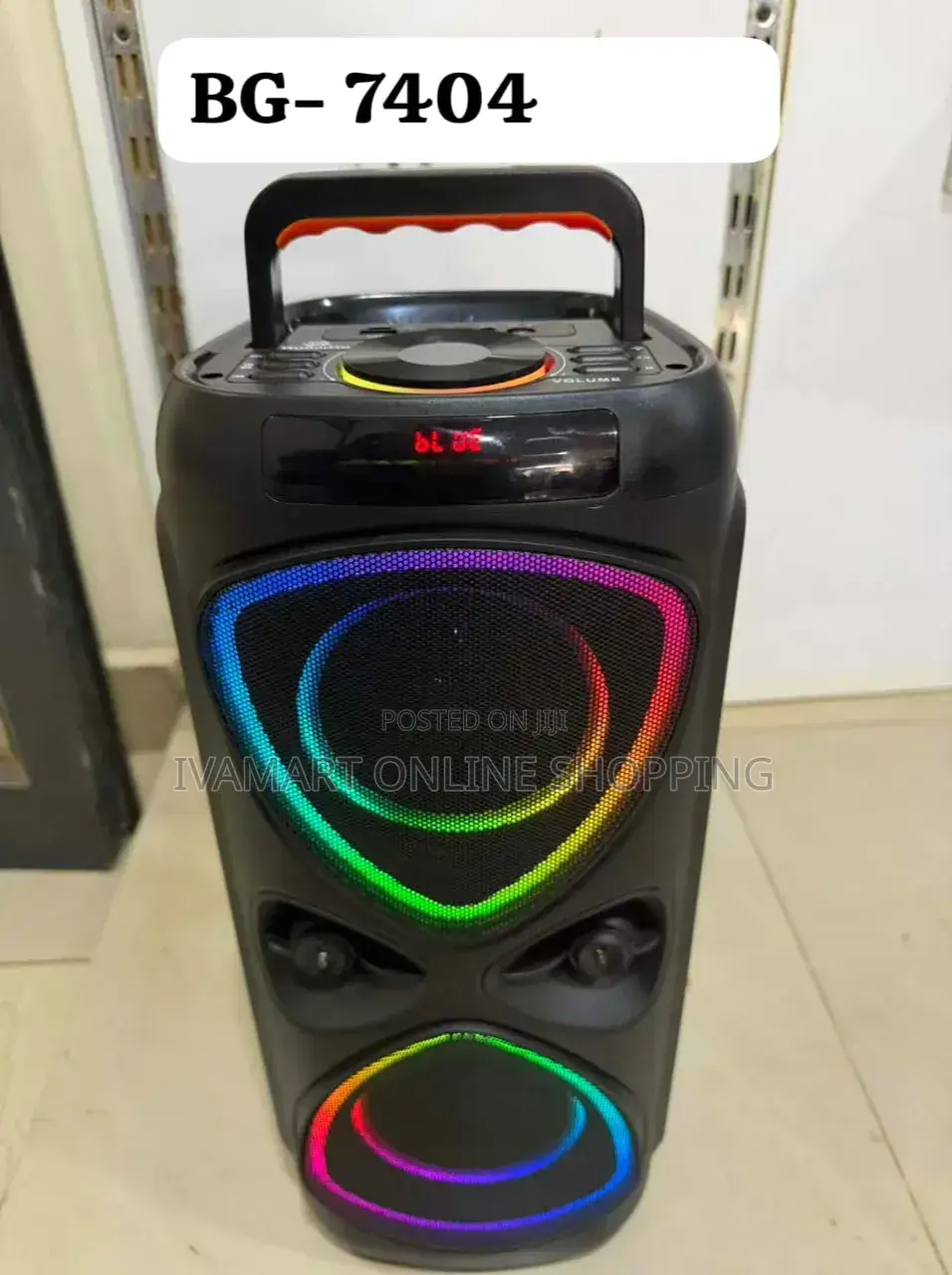 BoomGo BG-7404 Wireless Portable Bluetooth Party Speaker