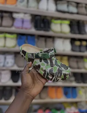 BAPE X Crocs Classic Clog Green ABC Camo Original