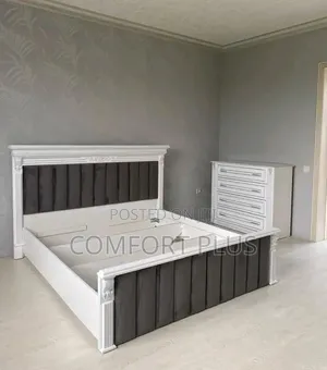 White N Gray Bed