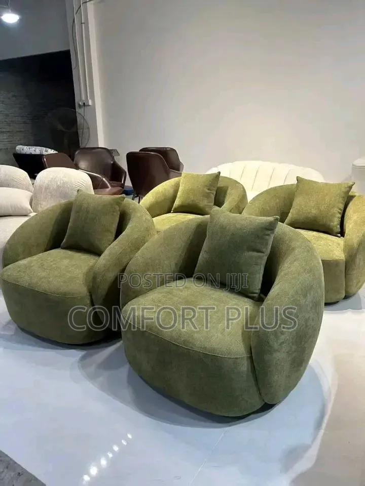 Simple Round Sofas