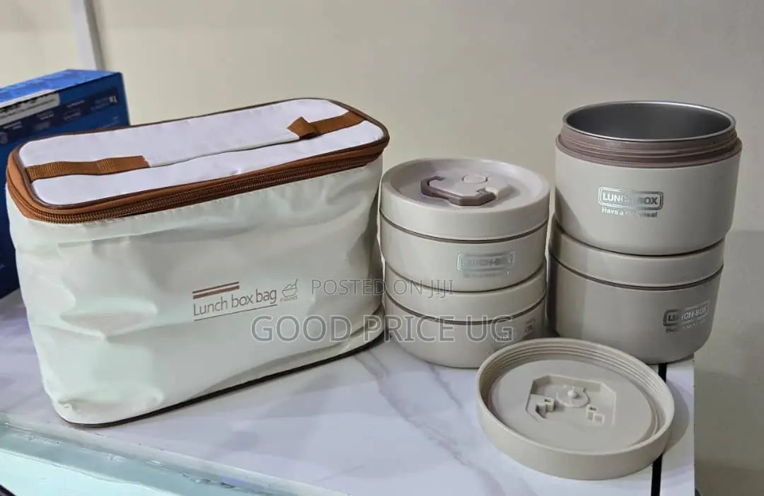 4-Piece Stackable Insulated Bento Lunch Box