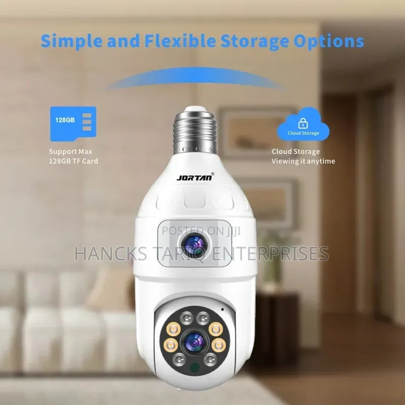 Smart Bulb Security Camera