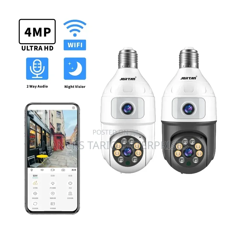 Smart Bulb Security Camera