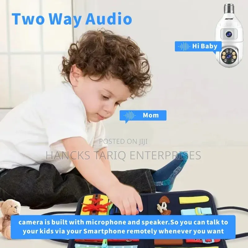 Smart Bulb Security Camera
