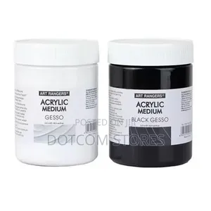 Art Rangers Black Gesso 500ml Acrylic Medium