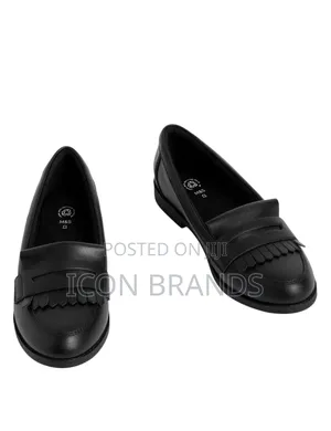 M S Kids-Leather-School-Loafers