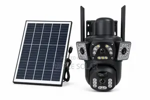 4G Solar CCTV Camera With Panel Outdoor Wireless Security