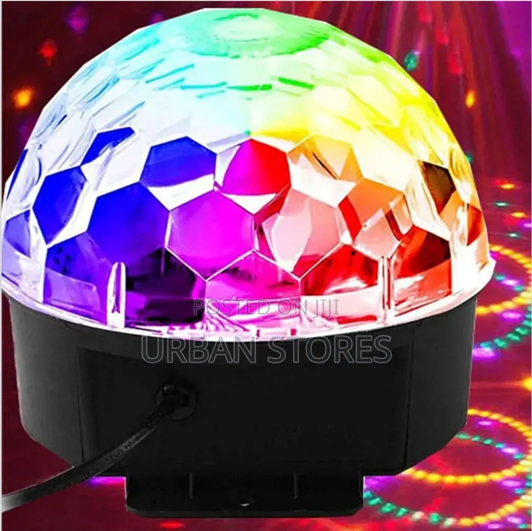 Led Magic Ball Light Disco Dj Party With Mp3 for Entertainment