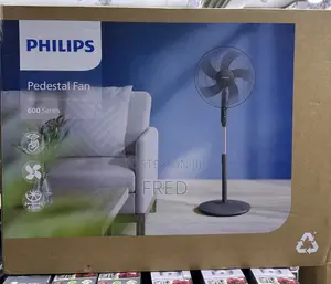 A Philips Pedestal Fan 600 Series