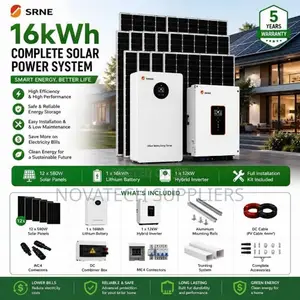 16kWh Lithium Hybrid Solar System 6000 Cycles 5Y Warranty