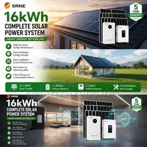 16kWh Complete Home Business Solar System 5-Year Warranty